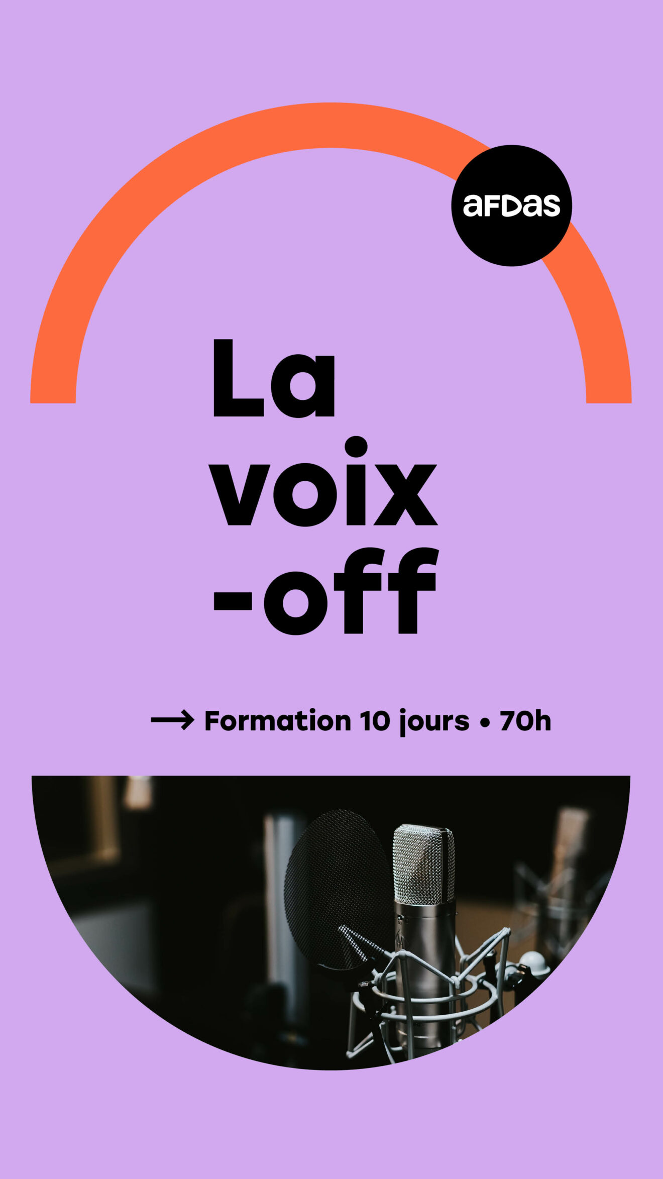 STORY 24 - LA VOIX OFF 10 jours AFDAS.